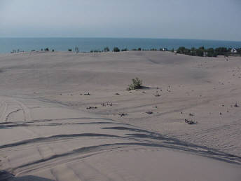 One shot of Silver Lake sand dunes.  Lake Michigan off in the distance.